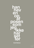 plakat: han hev en op af posen som jeg ikke har set før - battleship gray-Håndbold-A1two3