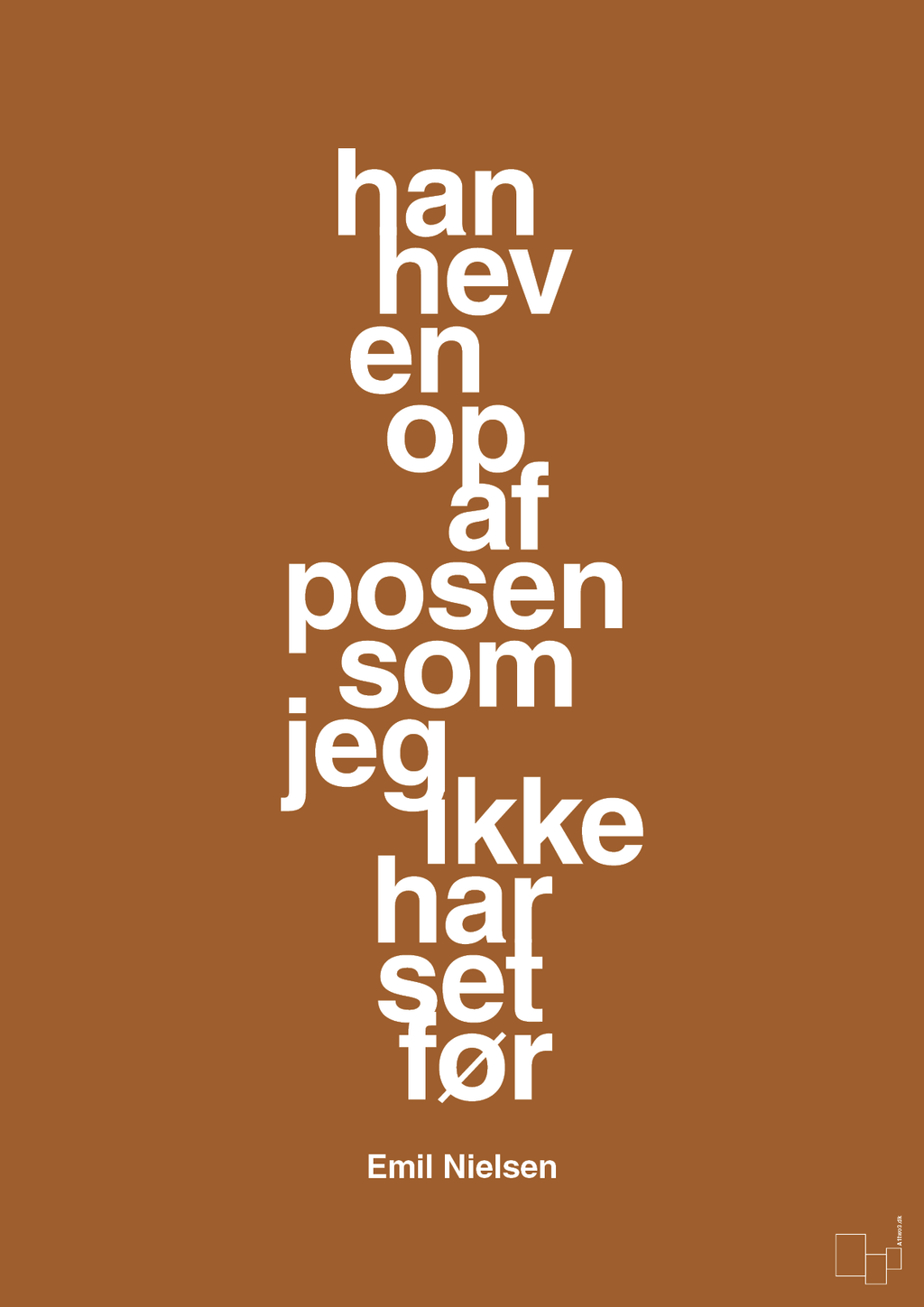 plakat: han hev en op af posen som jeg ikke har set før - cognac-Håndbold-A1two3