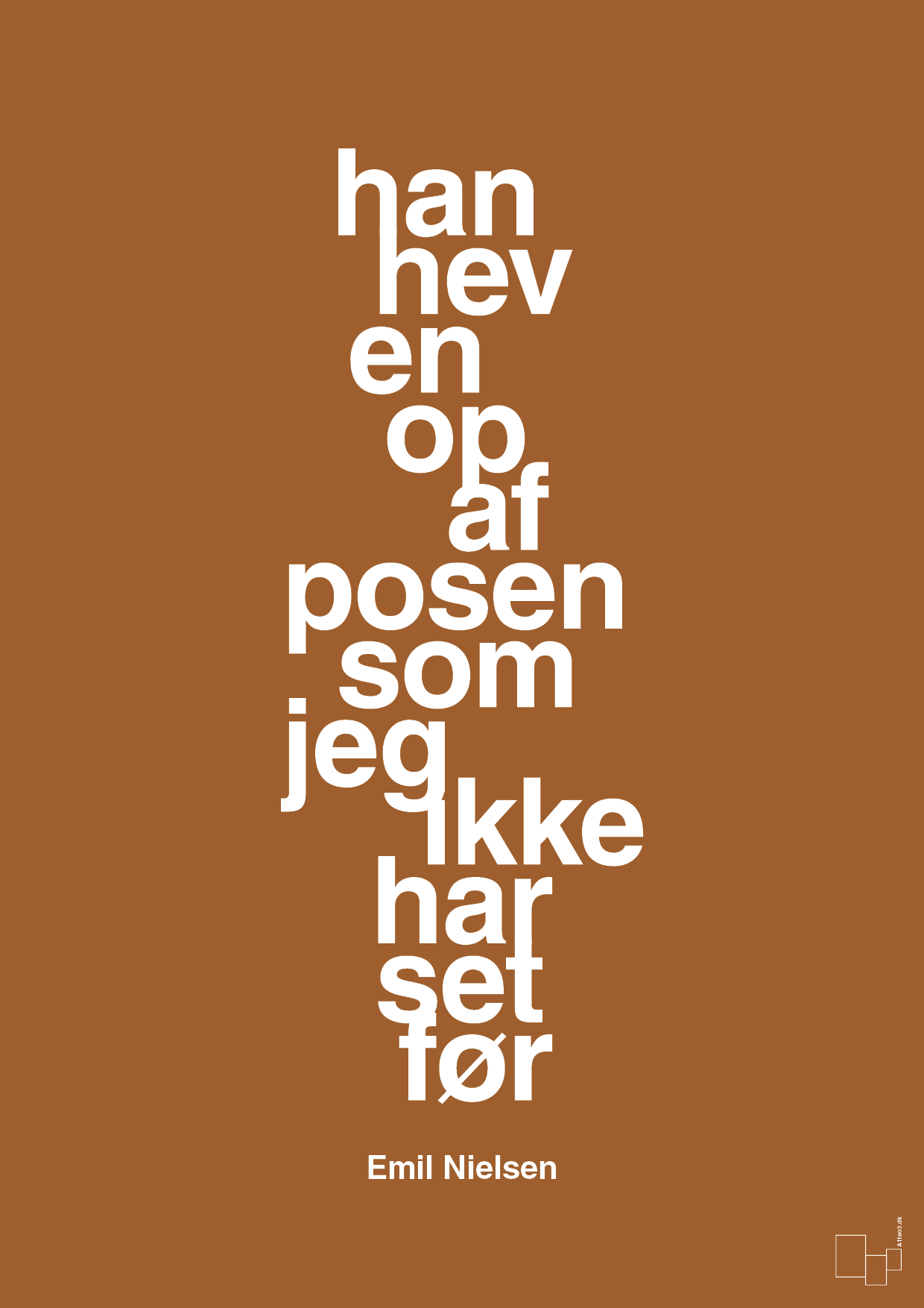 plakat: han hev en op af posen som jeg ikke har set før - cognac-Håndbold-A1two3