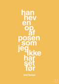 plakat: han hev en op af posen som jeg ikke har set før - honeycomb-Håndbold-A1two3