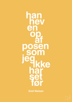 plakat: han hev en op af posen som jeg ikke har set før - honeycomb-Håndbold-A1two3