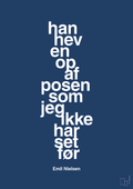 plakat: han hev en op af posen som jeg ikke har set før - lapis blue-Håndbold-A1two3