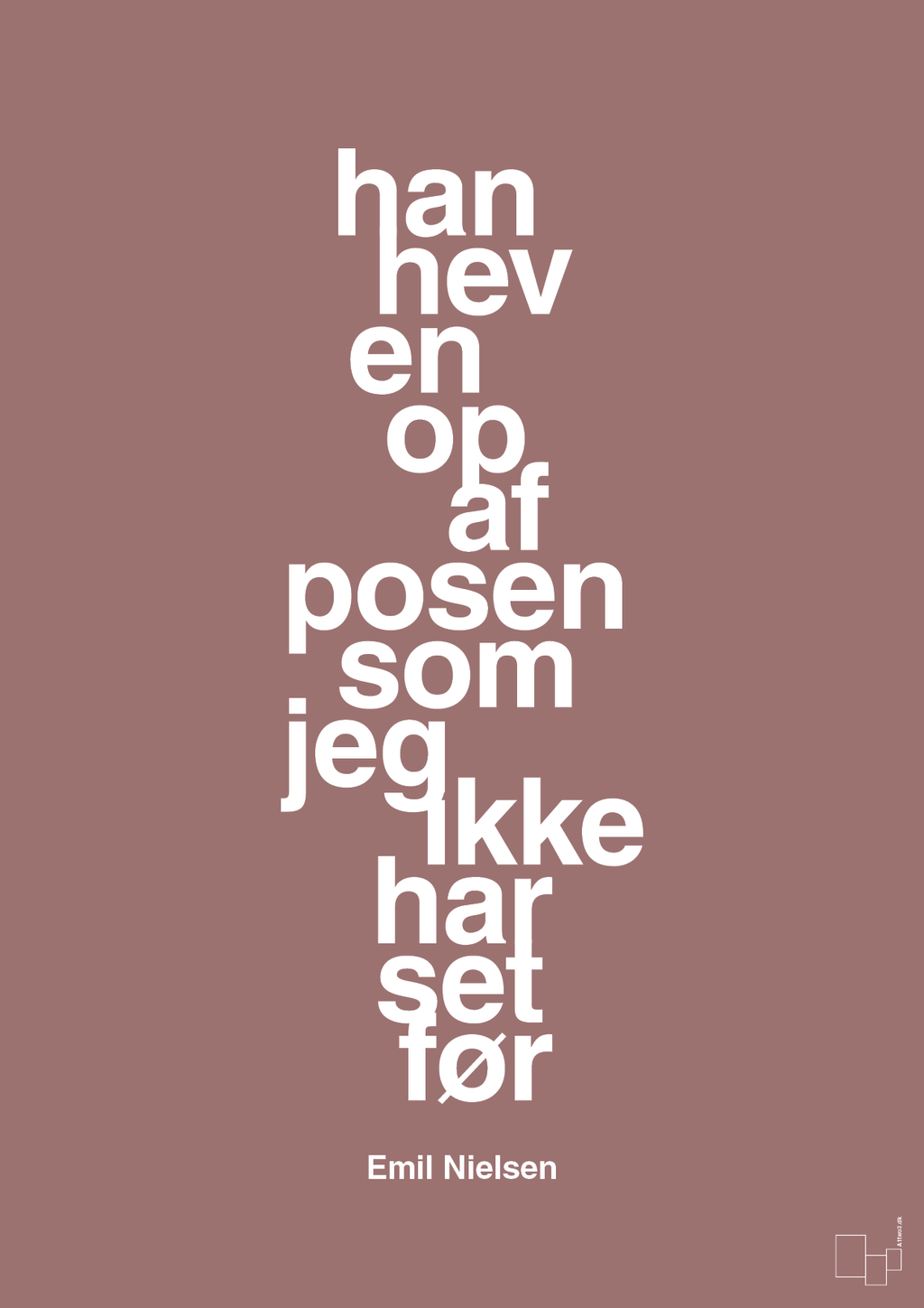 plakat: han hev en op af posen som jeg ikke har set før - plum-Håndbold-A1two3