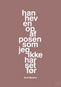plakat: han hev en op af posen som jeg ikke har set før - plum-Håndbold-A1two3