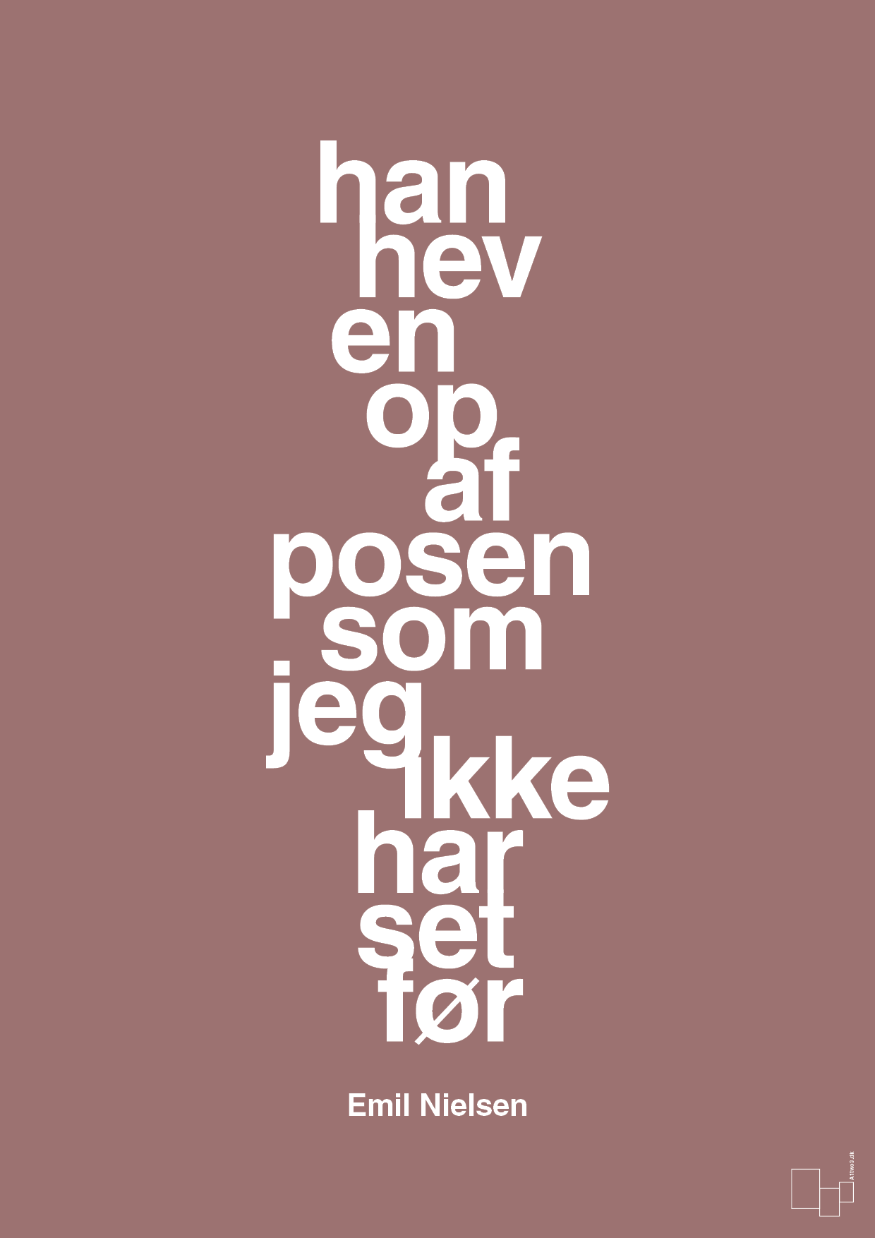 plakat: han hev en op af posen som jeg ikke har set før - plum-Håndbold-A1two3