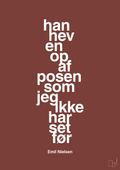 plakat: han hev en op af posen som jeg ikke har set før - red pepper-Håndbold-A1two3