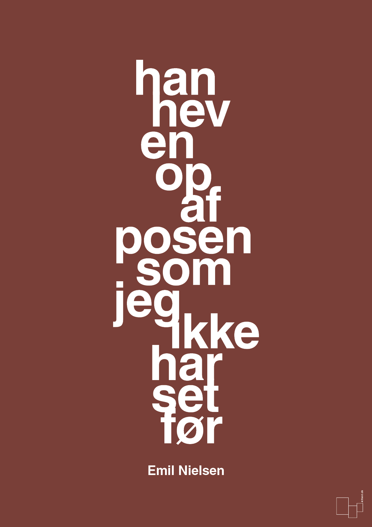 plakat: han hev en op af posen som jeg ikke har set før - red pepper-Håndbold-A1two3
