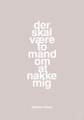 plakat: der skal være to mand om at nakke mig - broken beige-Håndbold-A1two3