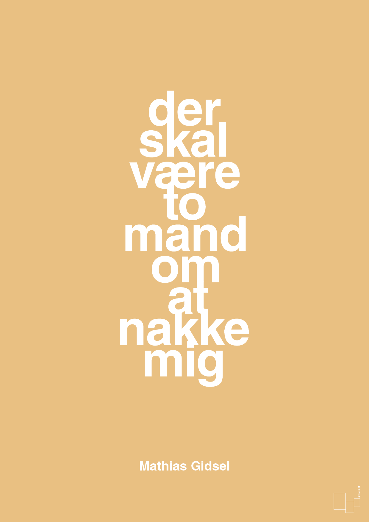 plakat: der skal være to mand om at nakke mig - charismatic-Håndbold-A1two3