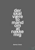 plakat: der skal være to mand om at nakke mig - graphic charcoal-Håndbold-A1two3