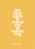 plakat: der skal være to mand om at nakke mig - honeycomb-Håndbold-A1two3