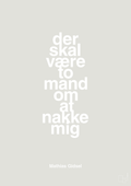plakat: der skal være to mand om at nakke mig - painters white-Håndbold-A1two3