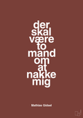 plakat: der skal være to mand om at nakke mig - red pepper-Håndbold-A1two3