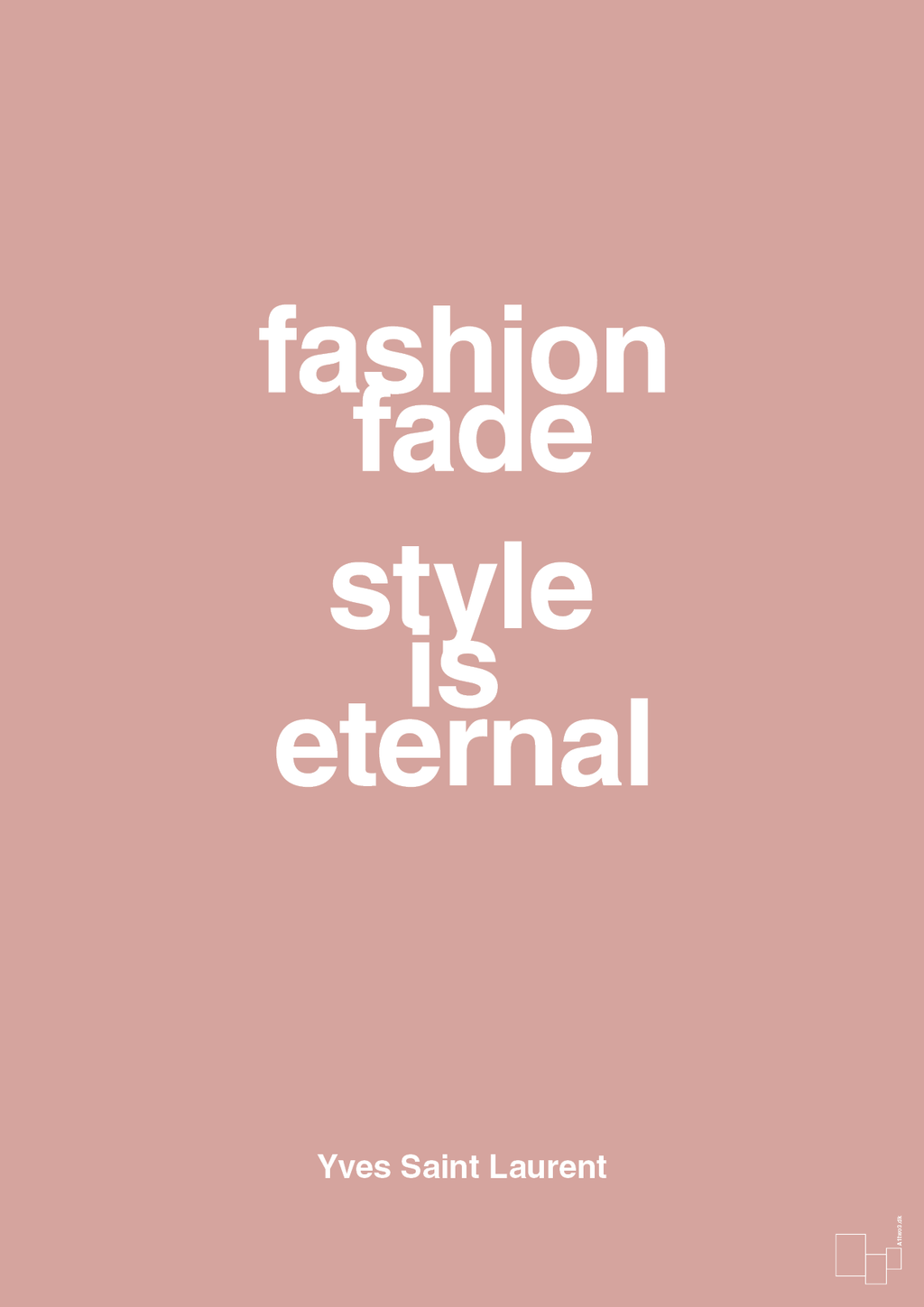 plakat: fashion fade style is eternal - bubble shell-Mode-A1two3