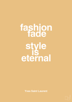 plakat: fashion fade style is eternal - charismatic-Mode-A1two3