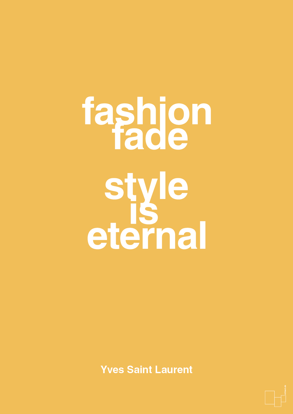 plakat: fashion fade style is eternal - honeycomb-Mode-A1two3