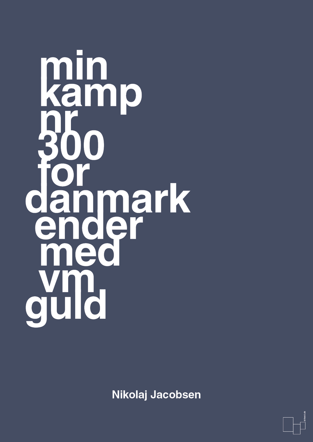 Min kamp nr 300 for danmark ender med vm guld - petrol-Håndbold-A1two3
