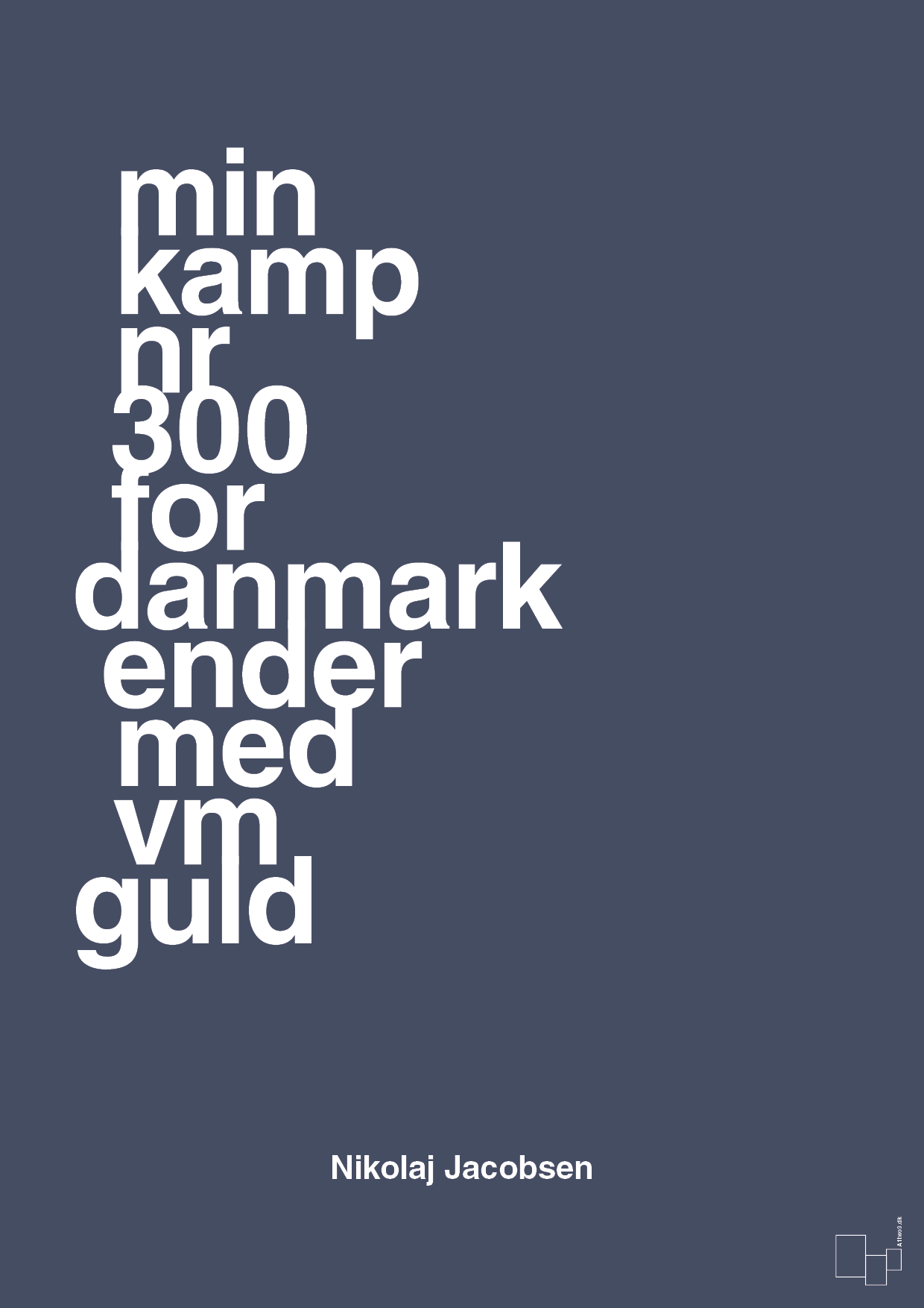 Min kamp nr 300 for danmark ender med vm guld - petrol-Håndbold-A1two3