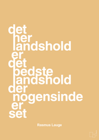 plakat: det her landshold er det bedste landshold der nogensinde er set - charismatic-Håndbold-A1two3