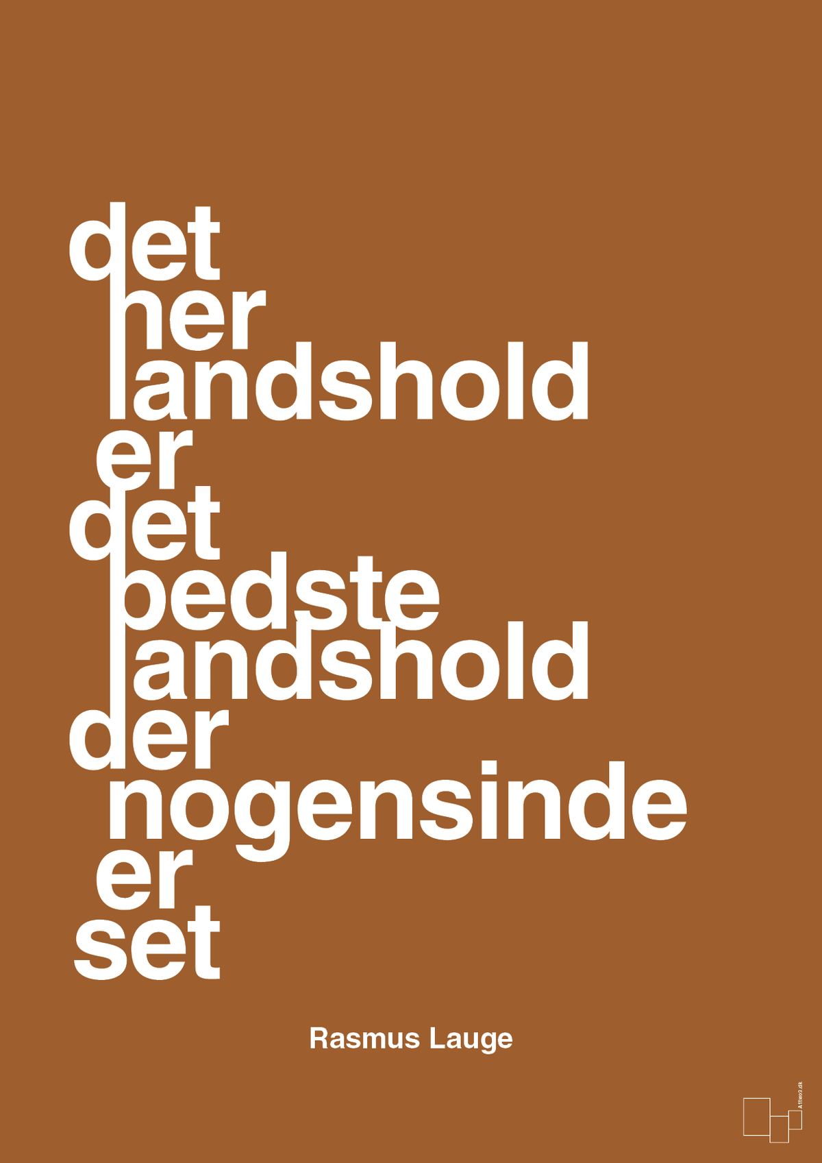 plakat: det her landshold er det bedste landshold der nogensinde er set - cognac-Håndbold-A1two3