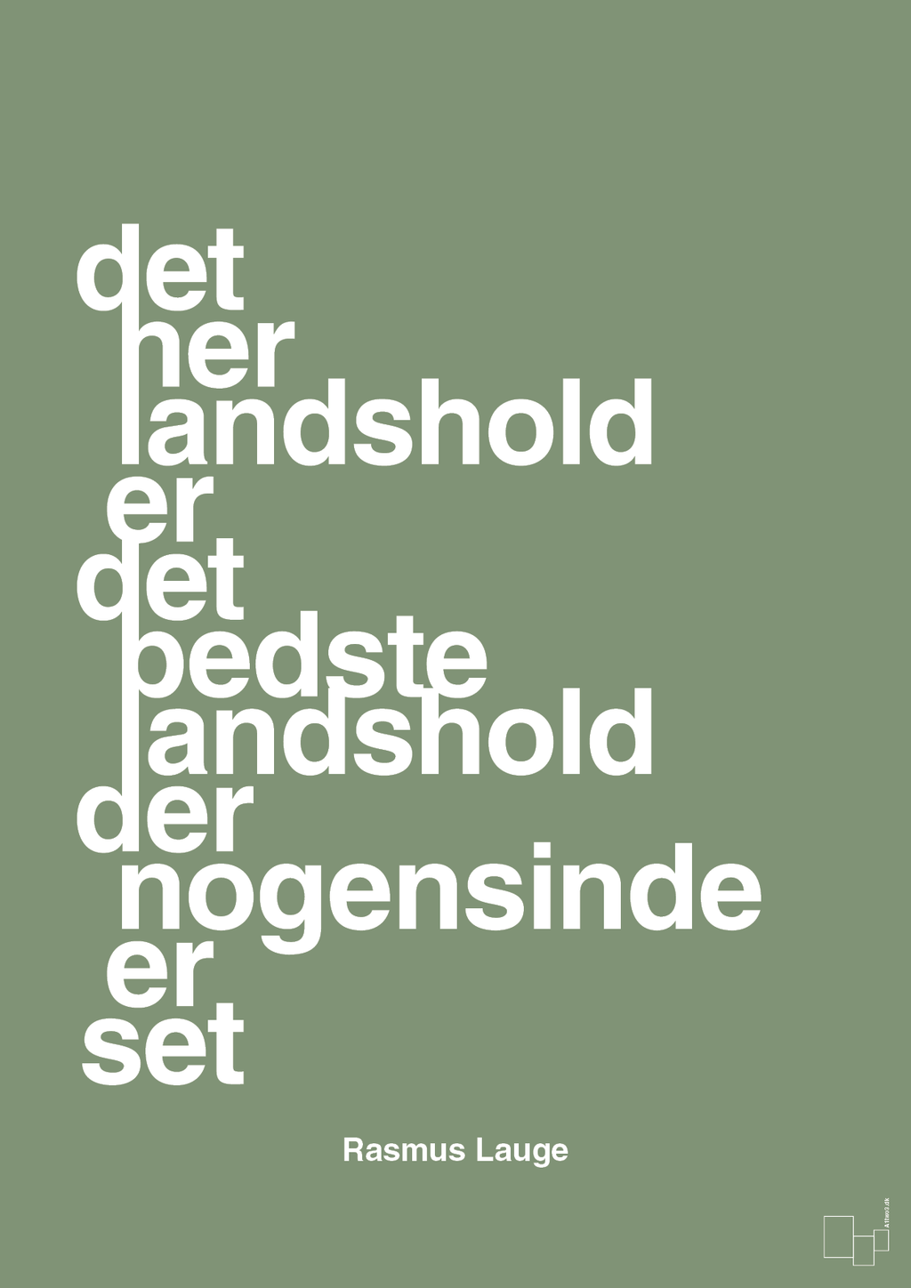plakat: det her landshold er det bedste landshold der nogensinde er set - jade-Håndbold-A1two3