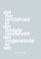 plakat: det her landshold er det bedste landshold der nogensinde er set - light drizzle-Håndbold-A1two3