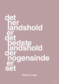plakat: det her landshold er det bedste landshold der nogensinde er set - light rose-Håndbold-A1two3
