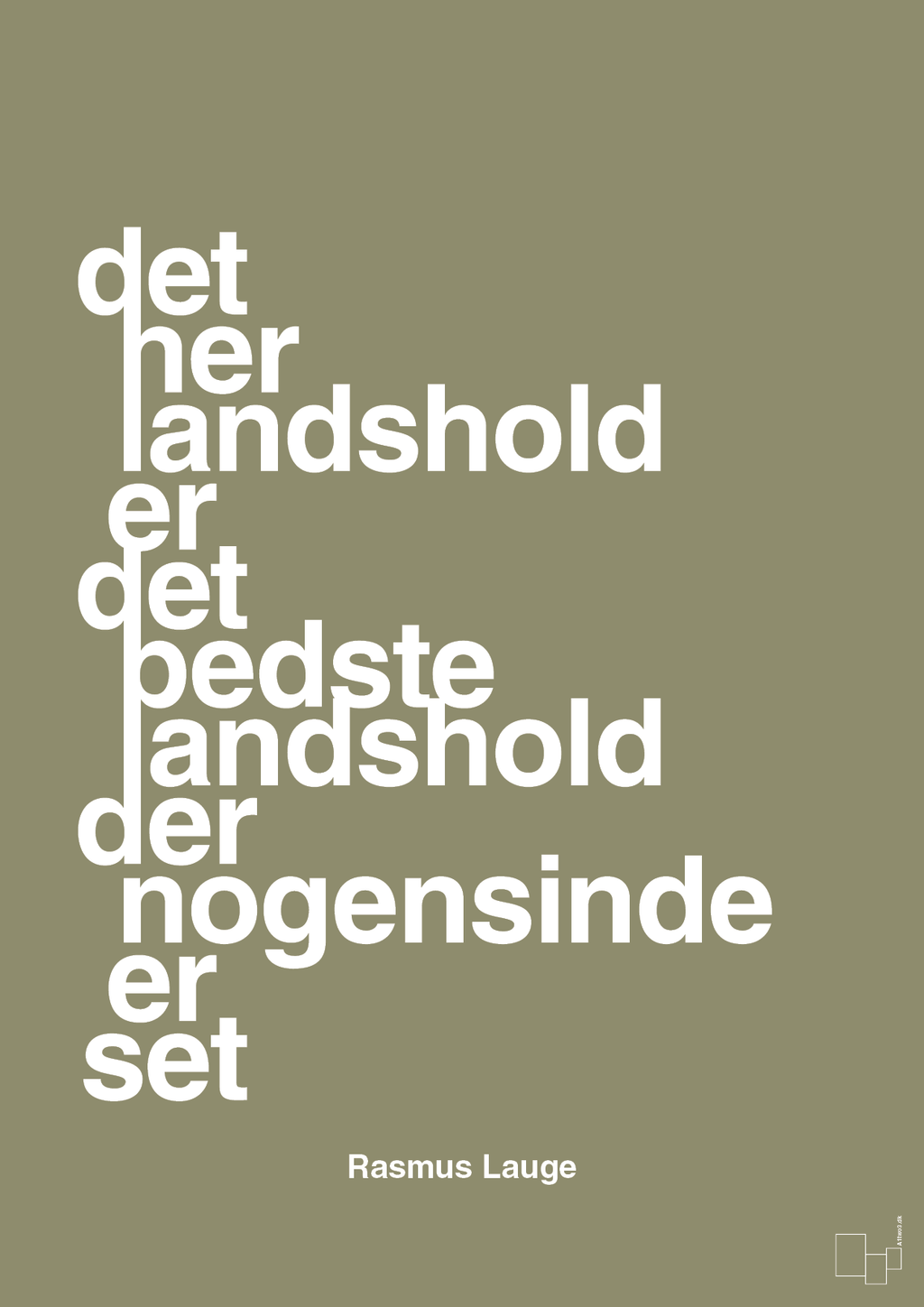 plakat: det her landshold er det bedste landshold der nogensinde er set - misty forrest-Håndbold-A1two3
