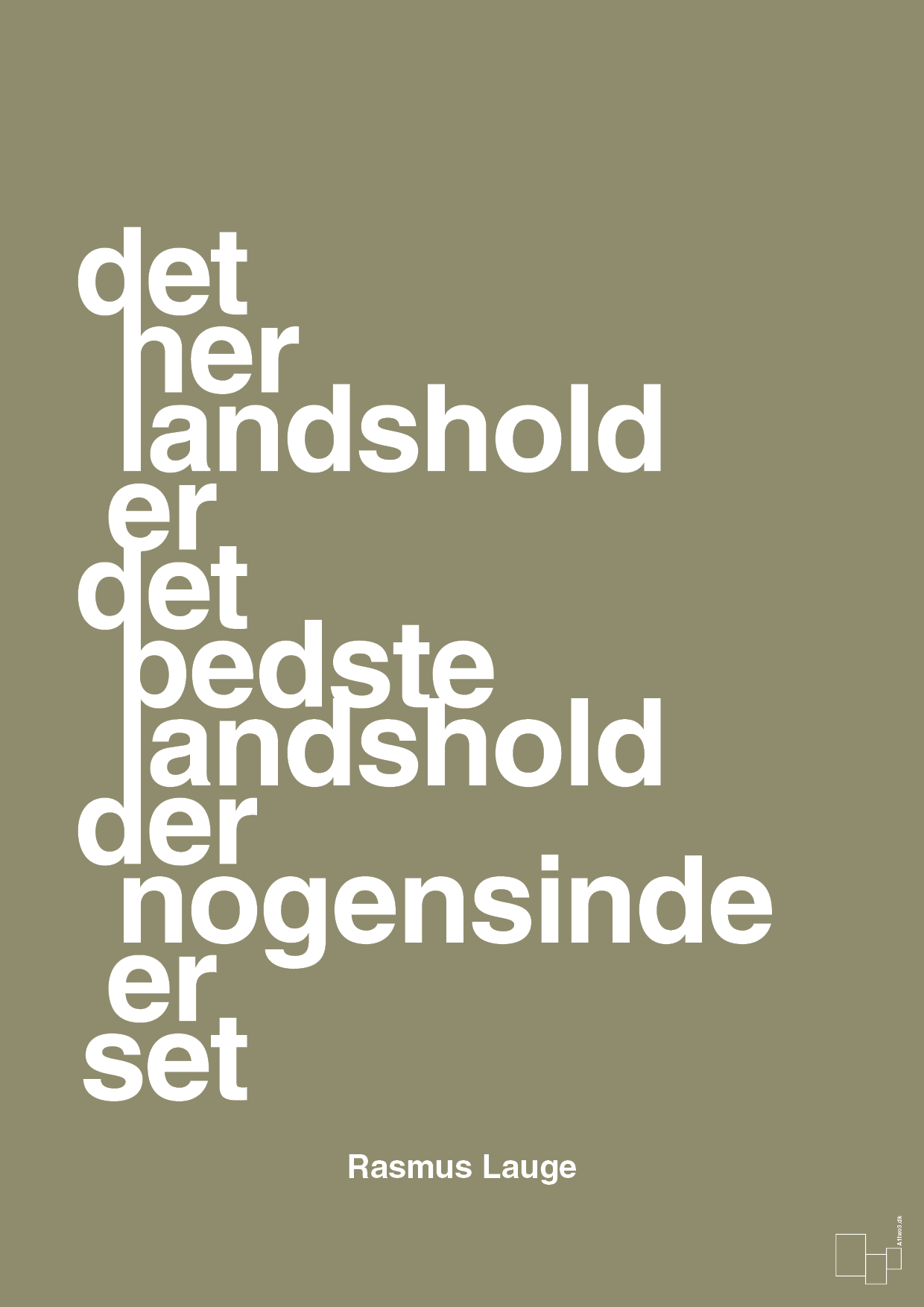 plakat: det her landshold er det bedste landshold der nogensinde er set - misty forrest-Håndbold-A1two3
