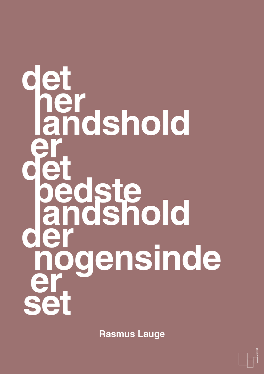 plakat: det her landshold er det bedste landshold der nogensinde er set - plum-Håndbold-A1two3