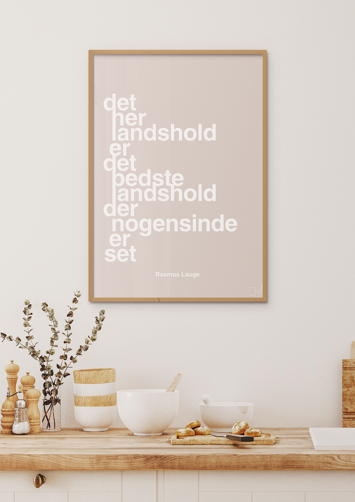 plakat: det her landshold er det bedste landshold der nogensinde er set - painters white-Håndbold-A1two3