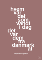 plakat: hvem var det som vandt i dag det var dem fra danmark af - plum-Håndbold-A1two3
