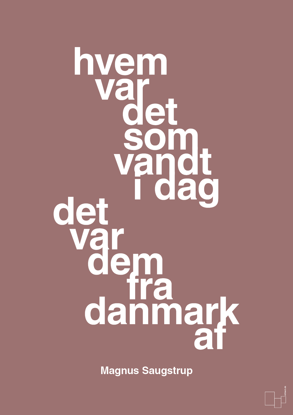 plakat: hvem var det som vandt i dag det var dem fra danmark af - plum-Håndbold-A1two3