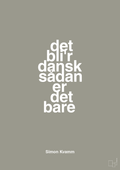 plakat: det bli'r dansk sådan er det bare - battleship gray-Musiker-A1two3