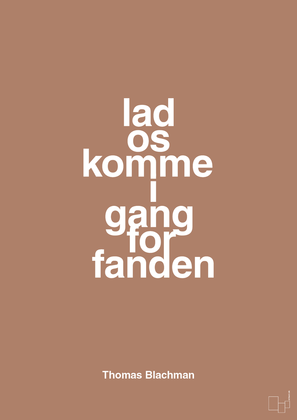 plakat: lad os komme i gang for fanden - cider spice-Musiker-A1two3