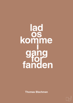 plakat: lad os komme i gang for fanden - cider spice-Musiker-A1two3