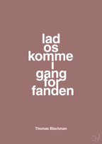 plakat: lad os komme i gang for fanden - plum-Musiker-A1two3