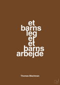 plakat: et barns leg er et barns arbejde - dark brown-Musiker-A1two3