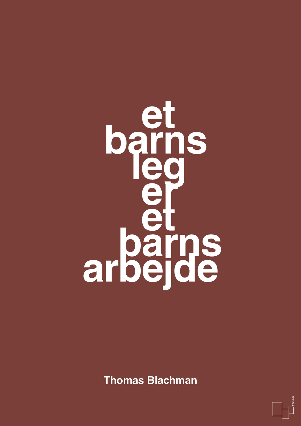 plakat: et barns leg er et barns arbejde - red pepper-Musiker-A1two3
