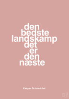 plakat: den bedste landskamp det er den næste - bubble shell-Fodbold-A1two3