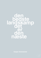 plakat: den bedste landskamp det er den næste - light drizzle-Fodbold-A1two3