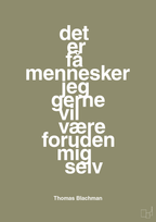 plakat: det er få mennesker jeg gerne vil være foruden mig selv - misty forrest-Musiker-A1two3