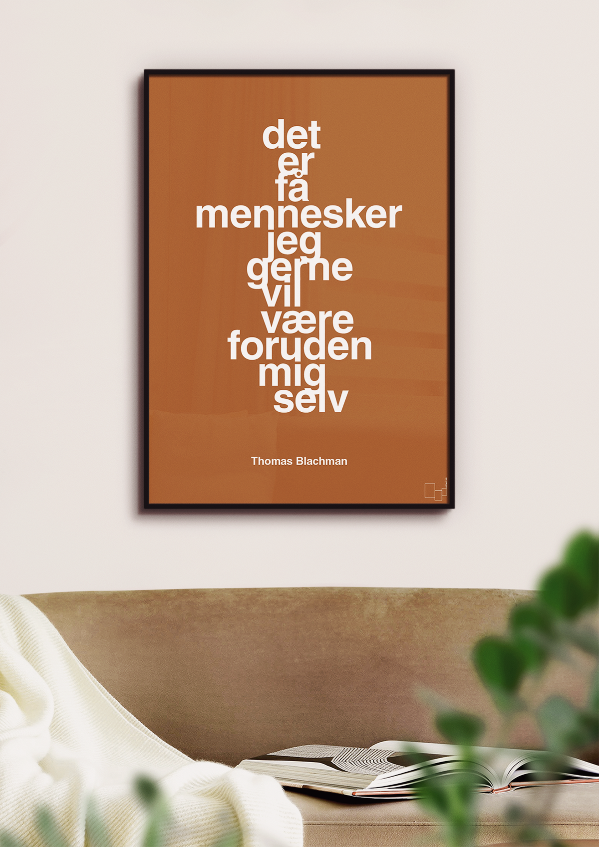 plakat: det er få mennesker jeg gerne vil være foruden mig selv - charismatic-Musiker-A1two3