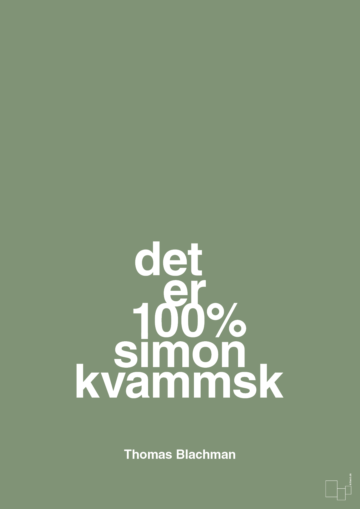 plakat: det er 100% simon kvammsk - jade-Musiker-A1two3