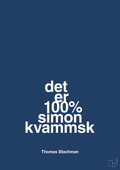 plakat: det er 100% simon kvammsk - lapis blue-Musiker-A1two3