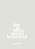 plakat: det er 100% simon kvammsk - painters white-Musiker-A1two3