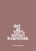 plakat: det er 100% simon kvammsk - plum-Musiker-A1two3