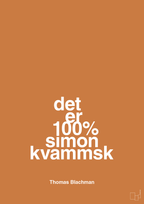 plakat: det er 100% simon kvammsk - rumba orange-Musiker-A1two3