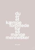 plakat: du er et kæmpe forbillede for så mange mennesker - broken beige-Musiker-A1two3