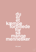 plakat: du er et kæmpe forbillede for så mange mennesker - bubble shell-Musiker-A1two3